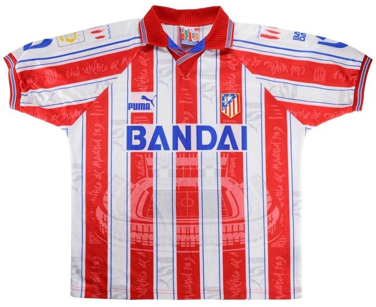 Camisa I Atlético de Madrid 1996 1997 Puma retro